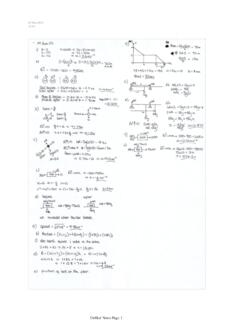 Unfiled Notes Page 1 - Physics &amp; Maths Tutor
