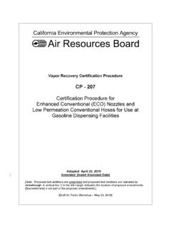CP - 207 Certification Procedure for Enhanced Conventional ...