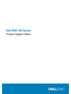 Dell EMC NX Series