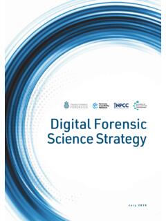 Digital Forensic Science Strategy