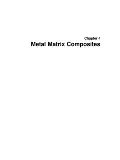Chapter 4 Metal Matrix Composites - Princeton University