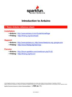Introduction to Arduino