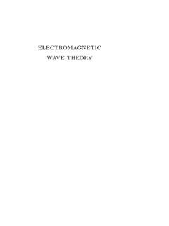 ELECTROMAGNETIC WAVE THEORY - Purdue University