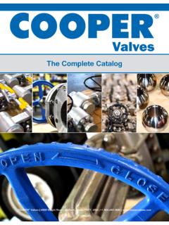 The Complete Catalog - Valves Unlimited