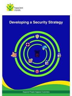 Developing a Security Strategy - Happiest Minds