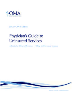 Physician’s Guide to Uninsured Services