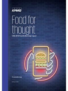 UAE 2018 Food &amp; Beverage report - assets.kpmg