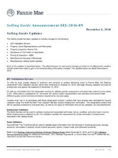 Selling Guide Announcement SEL-2016-09 - tenaco.com