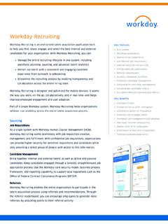 Workday Recruiting - Enterprise Management Cloud the ...