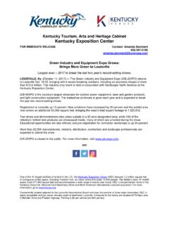 Kentucky Tourism, Arts and Heritage Cabinet …