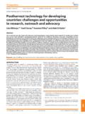 Postharvesttechnologyfordeveloping countries ...