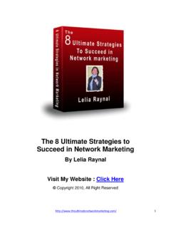 The 8 Ultimate Strategies to Succeed in Network …