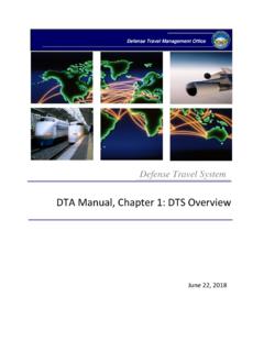 DTA Manual, Chapter 1: DTS Overview