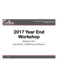 2017 Year End Workshop