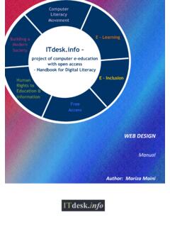 Web design - handbook - ITdesk.info