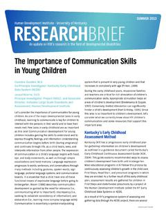The Importance of Communication Skills in Young …