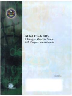 Global Trends 2015 - DNI
