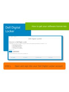 Dell Digital Locker