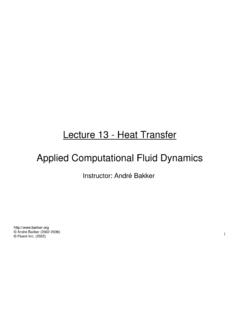 Lecture 13 - Heat Transfer Applied Computational …