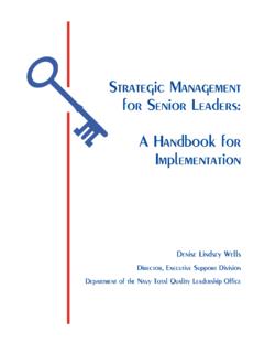 Strategic Management Handbook - University of North Texas