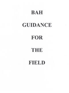BHA Waiver Guidance - United States Army