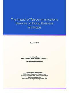 The Impact of Telecommunications Services on Doing ...