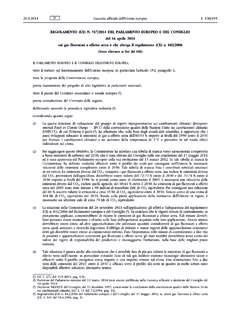 Regolamento (UE) n. 517/2014 del Parlamento europeo e del ...