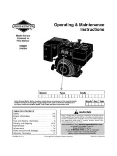Operating &amp; Maintenance Instructions - BASCO