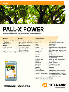 PALL-X POWER - pallmann.us