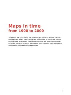Maps in time - The National Archives