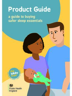 Product Guide - Lullaby Trust