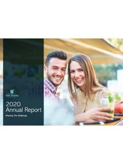 2020 Annual Report - The British Soft Drinks Association