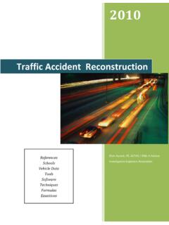 Traffic Accident Reconstruction - LOGIN