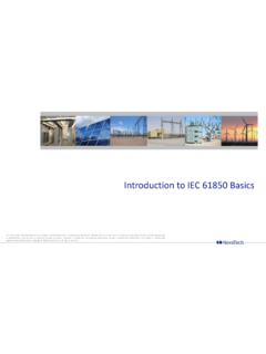 Introduction to IEC 61850 Basics - Washington State University