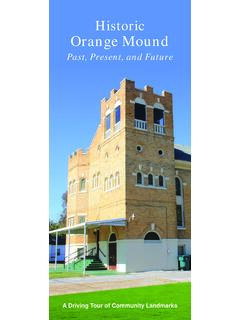 Historic Orange Mound - Scholars