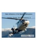 Safe Utilization of Air Medical Helicopters Landing …