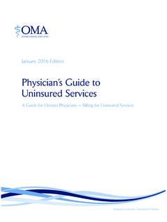 Physician’s Guide to Uninsured Services
