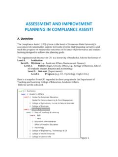 ASSESSMENT AND IMPROVEMENT PLANNING guide