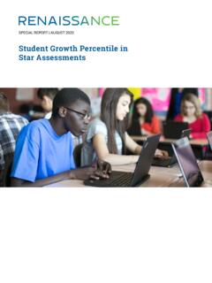 Student Growth Percentile in Star Assessments