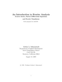 An Introduction to Fourier Analysis - BGU