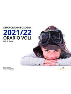 AEROPORTO DI BOLOGNA 2021/22