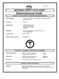 Material Safety Data Sheet - Commercial Aquatic Supplies