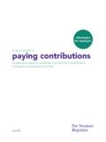 A quick guide to paying contributions to personal …
