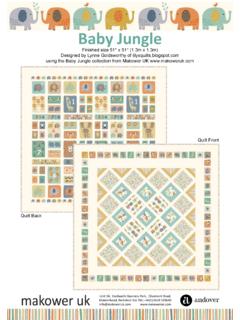 Baby Jungle - Andover Fabrics