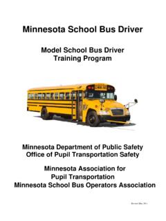 Minnesota School Bus Driver