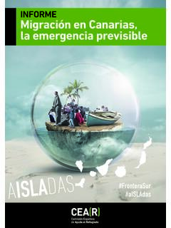 INFORME Migraci&#243;n en Canarias, la emergencia previsible
