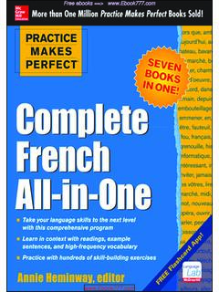 Practice Makes Perfect Complete French All-in-One