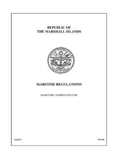 REPUBLIC OF THE MARSHALL ISLANDS - Home - IRI