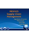 Introduction to Operations and Supply Chain …