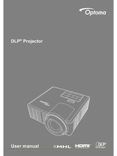 DLP Projector - Optoma